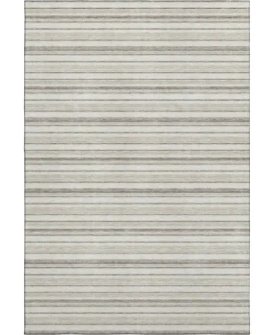 Dalyn Soft Essentials Machine Washable Se2 3'x5' Area Rug In Gray