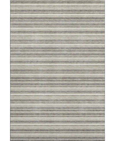 Dalyn Soft Essentials Machine Washable Se2 9'x12' Area Rug In Gray