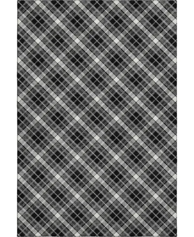 Dalyn Soft Essentials Machine Washable Se3 3'x5' Area Rug In Black