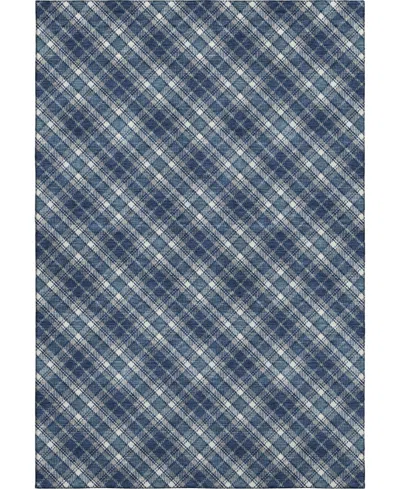Dalyn Soft Essentials Machine Washable Se3 8'x10' Area Rug In Blue