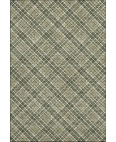 Dalyn Soft Essentials Machine Washable Se3 8'x10' Area Rug In Green