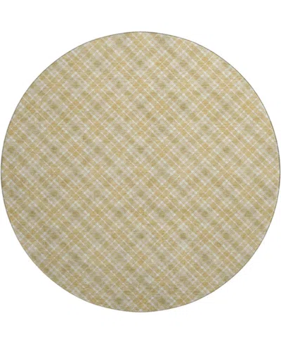 Dalyn Soft Essentials Machine Washable Se3 8'x8' Round Area Rug In Multi