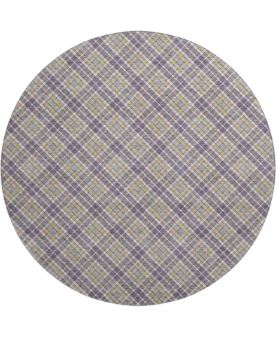 Dalyn Soft Essentials Machine Washable Se3 8'x8' Round Area Rug In Multi