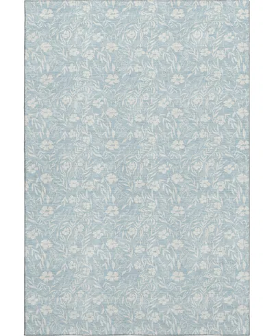 Dalyn Soft Essentials Machine Washable Se4 10'x14' Area Rug In Blue