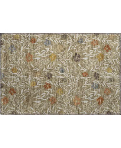 Dalyn Soft Essentials Machine Washable Se4 1'8"x2'6" Area Rug In Multi