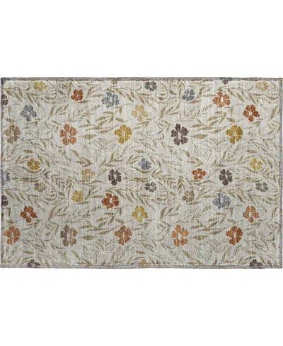 Dalyn Soft Essentials Machine Washable Se4 1'8"x2'6" Area Rug In Multi