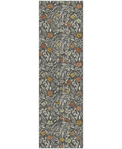 Dalyn Soft Essentials Machine Washable Se4 2'3"x7'6" Runner Area Rug In Animal Print