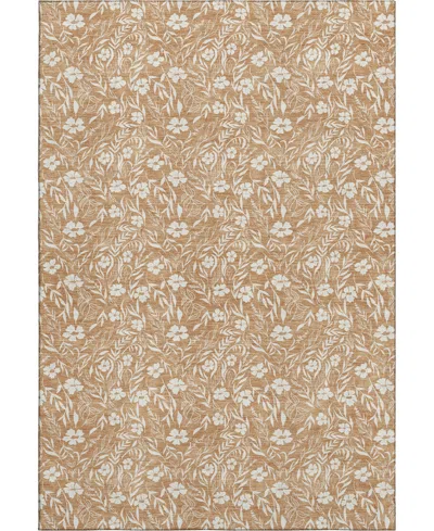 Dalyn Soft Essentials Machine Washable Se4 2'6"x3'10" Area Rug In Brown