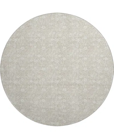 Dalyn Soft Essentials Machine Washable Se4 8'x8' Round Area Rug In Multi