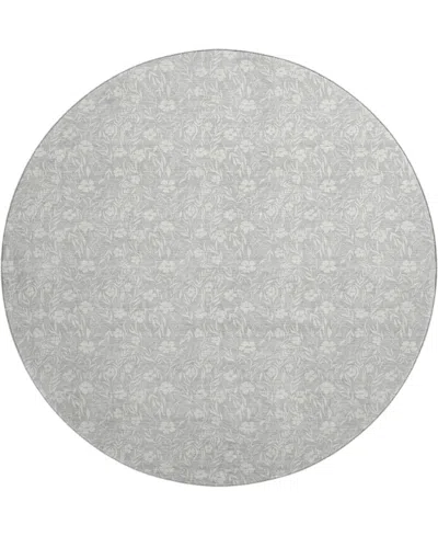 Dalyn Soft Essentials Machine Washable Se4 8'x8' Round Area Rug In Multi