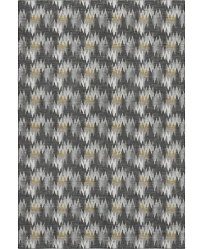 Dalyn Soft Essentials Machine Washable Se5 10'x14' Area Rug In Gray