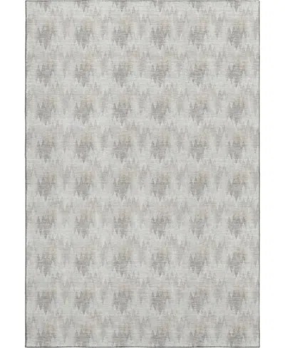 Dalyn Soft Essentials Machine Washable Se5 10'x14' Area Rug In Gray