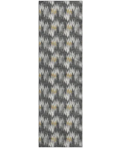 Dalyn Soft Essentials Machine Washable Se5 2'3"x7'6" Runner Area Rug In Gray