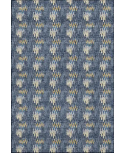 Dalyn Soft Essentials Machine Washable Se5 2'6"x3'10" Area Rug In Blue