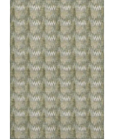 Dalyn Soft Essentials Machine Washable Se5 2'6"x3'10" Area Rug In Green