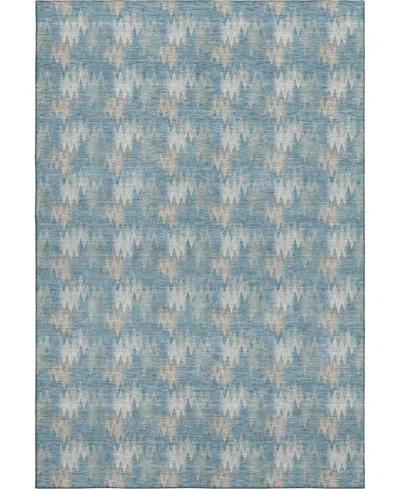 Dalyn Soft Essentials Machine Washable Se5 3'x5' Area Rug In Blue