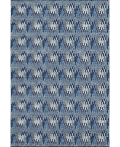 Dalyn Soft Essentials Machine Washable Se5 3'x5' Area Rug In Blue