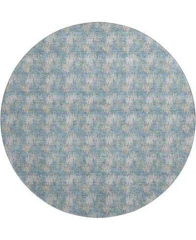 Dalyn Soft Essentials Machine Washable Se5 8'x8' Round Area Rug In Animal Print