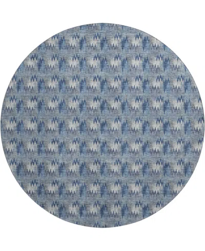 Dalyn Soft Essentials Machine Washable Se5 8'x8' Round Area Rug In Multi