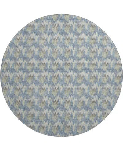 Dalyn Soft Essentials Machine Washable Se5 8'x8' Round Area Rug In Multi