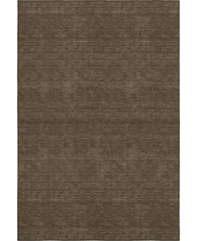 Dalyn Soft Essentials Machine Washable Se6 10'x14' Area Rug In Brown