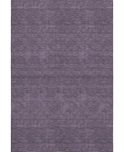 Dalyn Soft Essentials Machine Washable Se6 10'x14' Area Rug In Purple