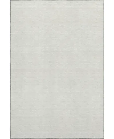 Dalyn Soft Essentials Machine Washable Se6 10'x14' Area Rug In Gray