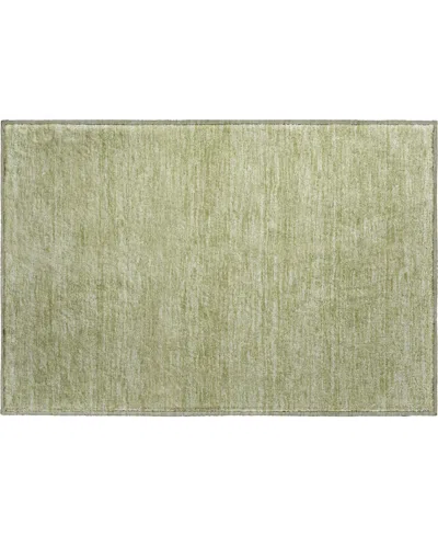 Dalyn Soft Essentials Machine Washable Se6 1'8"x2'6" Area Rug In Green