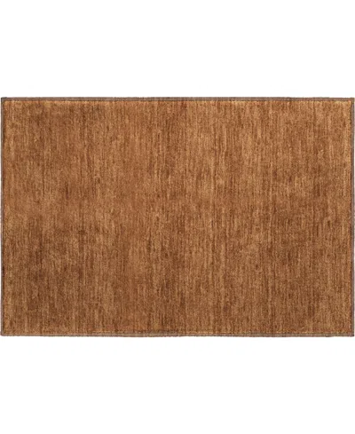 Dalyn Soft Essentials Machine Washable Se6 1'8"x2'6" Area Rug In Orange