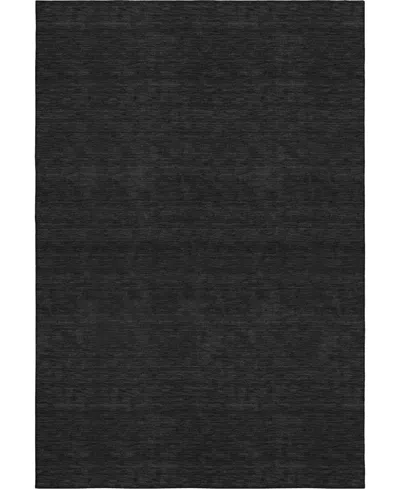 Dalyn Soft Essentials Machine Washable Se6 2'6"x3'10" Area Rug In Black