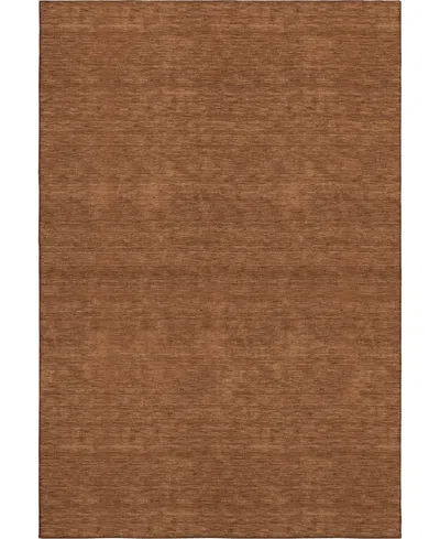 Dalyn Soft Essentials Machine Washable Se6 3'x5' Area Rug In Brown