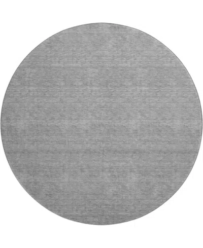 Dalyn Soft Essentials Machine Washable Se6 8'x8' Round Area Rug In Blue