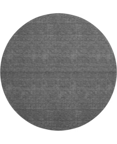 Dalyn Soft Essentials Machine Washable Se6 8'x8' Round Area Rug In Multi