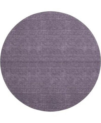 Dalyn Soft Essentials Machine Washable Se6 8'x8' Round Area Rug In Multi