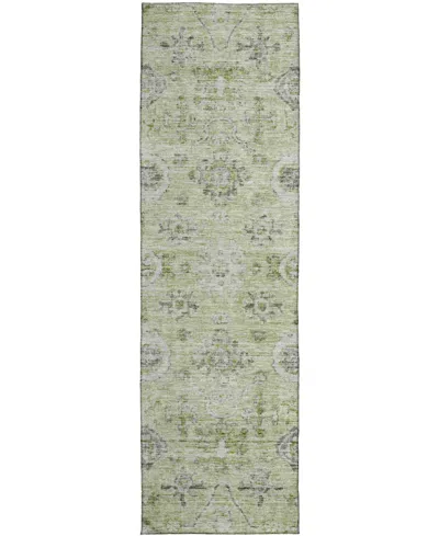 Dalyn Solace Sl10 2'3"x7'6" Runner Area Rug In Green