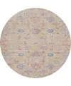 Dalyn Solace Sl10 8'x8' Round Area Rug In Multi