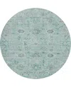 Dalyn Solace Sl10 8'x8' Round Area Rug In Blue