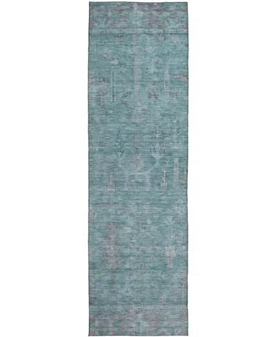 Dalyn Solace Sl11 2'3"x7'6" Runner Area Rug In Blue