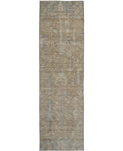 Dalyn Solace Sl11 2'3"x7'6" Runner Area Rug In Gray