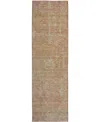 Dalyn Solace Sl11 2'3"x7'6" Runner Area Rug In Brown