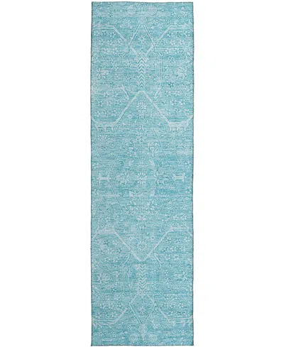 Dalyn Solace Sl12 2'3"x7'6" Runner Area Rug In Blue