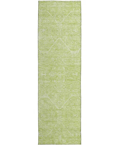 Dalyn Solace Sl12 2'3"x7'6" Runner Area Rug In Green