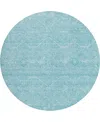 Dalyn Solace Sl12 8'x8' Round Area Rug In Blue