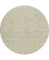 Dalyn Solace Sl12 8'x8' Round Area Rug In Neutral