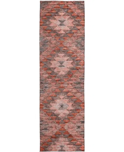 Dalyn Solace Sl13 2'3"x7'6" Runner Area Rug In Pink