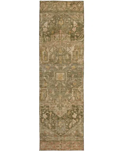 Dalyn Solace Sl14 2'3"x7'6" Runner Area Rug In Brown