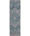 Dalyn Solace Sl14 2'3"x7'6" Runner Area Rug In Blue