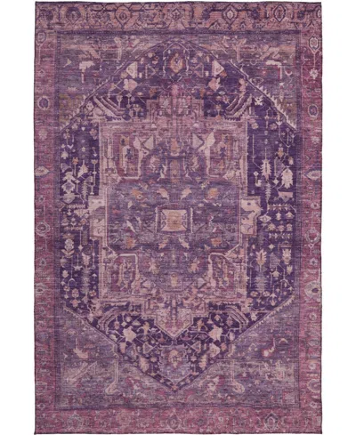 Dalyn Solace Sl14 8'x10' Area Rug In Purple