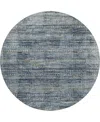 Dalyn Solace Sl3 8'x8' Round Area Rug In Blue