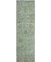 Dalyn Solace Sl4 2'3"x7'6" Runner Area Rug In Green